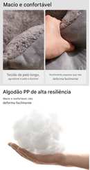 Cama para Gato em Plush Macio e Respirável – Confortável, Aconchegante e Antiestresse (Tamanhos S/M/L)