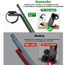 Carregador sem fio 3 em 1 multifuncional - 15 W - para Apple Watch 9 8 7 6 AirPods Pro iPhone 15 14 13 12 11 XR X