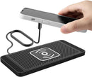 Base de Carregamento Sem Fio 15W para Carro | Antiderrapante, Bloqueio de Calor, Type C / USB QC