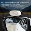 Espelho Auxiliar de Ponto Cego 360° para Carro – Visão Ampla e Mais Segurança ao Dirigir