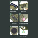 Peitoral Tático Multifuncional para Cães de Grande Porte | Ajustável e Resistente