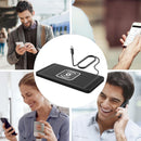 Base de Carregamento Sem Fio 15W para Carro | Antiderrapante, Bloqueio de Calor, Type C / USB QC