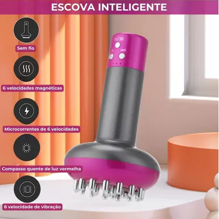 Aparelho Elétrico Escova de Drenagem Linfática Meridian Body Guasha