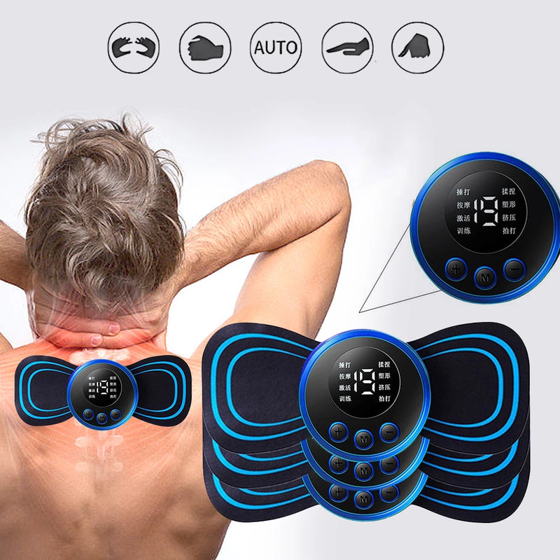 Mini Massageador Elétrico EMS