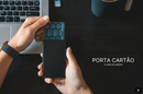 Porta-Cartões Masculino Slim Metal | Bloqueio RFID | Ejeção Automática | Liga de Alumínio
