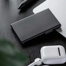 Porta-Cartões Masculino Slim Metal | Bloqueio RFID | Ejeção Automática | Liga de Alumínio
