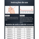 Smart Ring TK16 Monitoramento Saúde 24h | Frequência Cardíaca, Oxigênio e Sono | Controle por Gestos IP68