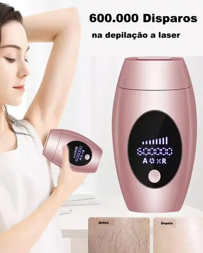 Depilador à Laser Com Luz Pulsada IPL