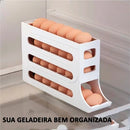 Porta Ovos Organizador e Dispensador 4 Camadas