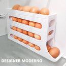 Porta Ovos Organizador e Dispensador 4 Camadas