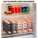 Porta Ovos Organizador e Dispensador 4 Camadas
