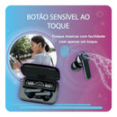 Fone de Ouvido M19 TWS Bluetooth 5.1 | Power Bank 2800mAh | Cancelamento Ruído ANC | Controle Touch
