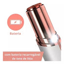 Depilador Elétrico Portátil de Sobrancelhas - Indolor e Recarregável