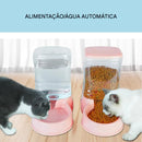 Comedouro ou Bebedouro Automático para Pets – Gatos e Cães | Plástico PP Resistente