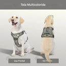Peitoral Tático Multifuncional para Cães de Grande Porte | Ajustável e Resistente
