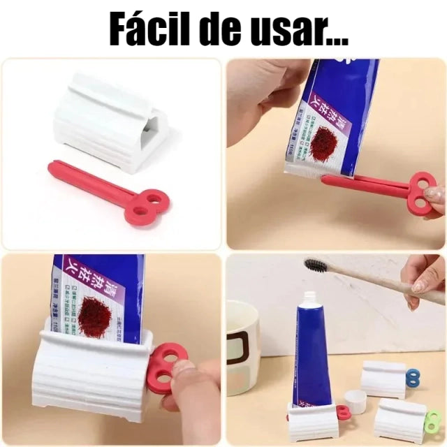Espremedor Portátil de Tubos de Pasta de Dentes, Cremes e Pomadas