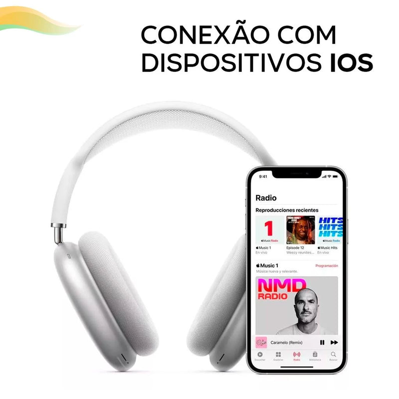 Headphone Wireless Stereo P9 Com Microfone HiFi Max