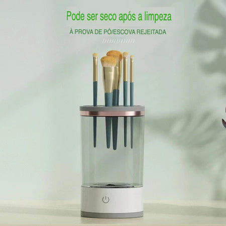 Limpador Elétrico de Pincéis de Maquiagem