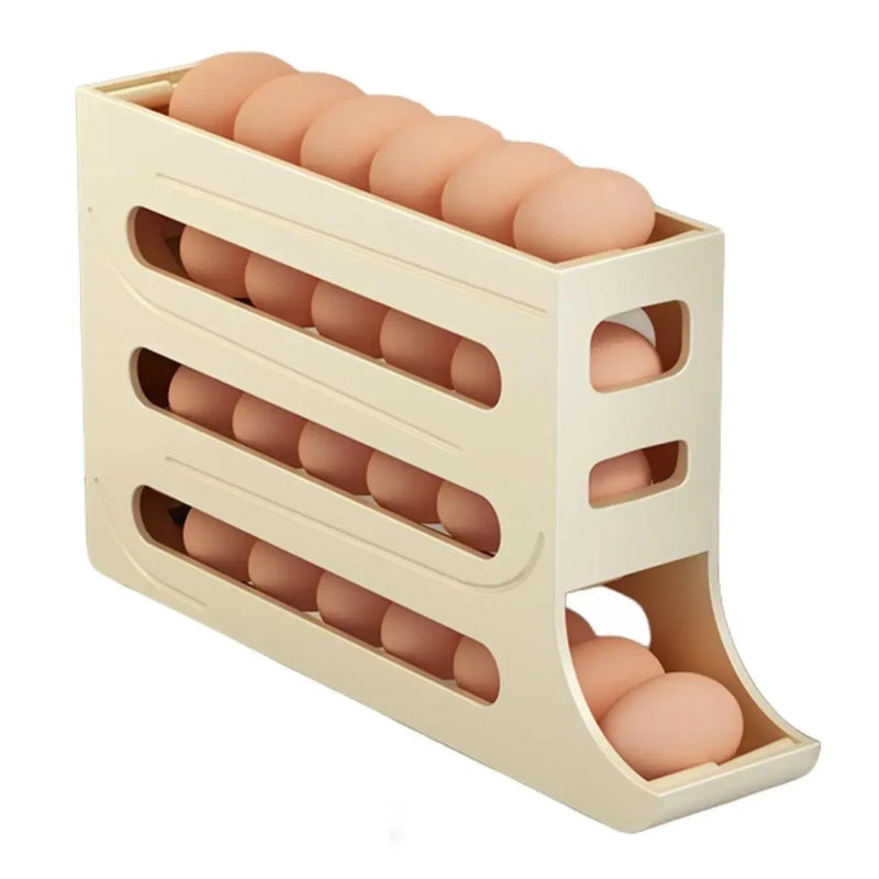 Porta Ovos Organizador e Dispensador 4 Camadas