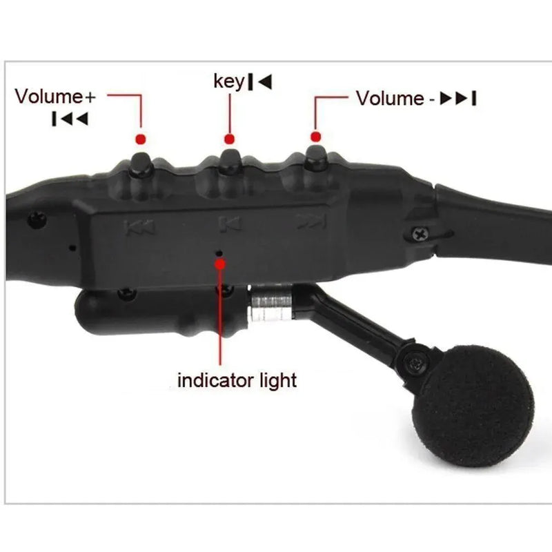 Óculos de Sol Com Fones Bluetooth 5.0 e Microfone