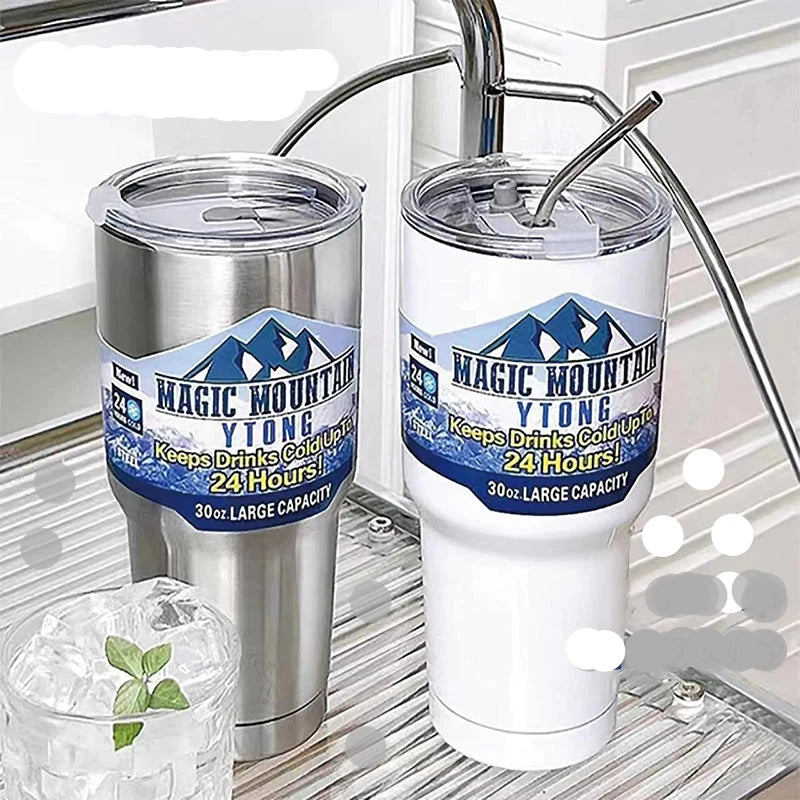 Copo Térmico Magic Mountain 900 ml - bebidas geladas e quentes por mais tempo