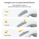 Trela Retrátil ROJECO 5M Ergonômica | Freio de Um Toque, 360° Sem Emaranhamento | Guia para Cães até 35kg