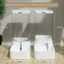 Comedouro e Bebedouro Automático para Cães – Grande Capacidade 3,8L e 2,1kg em PP Resistente