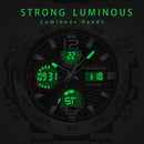 Relógio Masculino LIGE FOXBOX 0056 LUXO - Esportivo e Casual - Quartzo - 2024