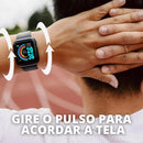 Relógio inteligente Pro6D20/Y68 SmartWatch Sport + Fone de Ouvido Bluetooth