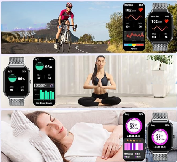 Relógio Inteligente Smartwatch Unissex Multifunções