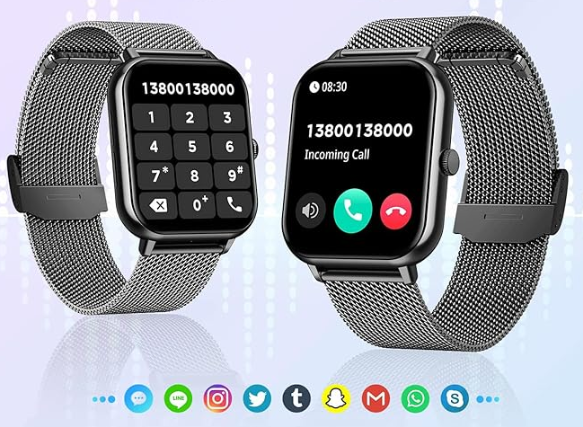 Relógio Inteligente Smartwatch Unissex Multifunções