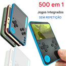Video Game Portátil Retrô com 500 Jogos Clássicos – Console Handheld com Tela LCD 2.4”