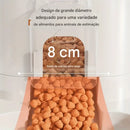 Comedouro e Bebedouro Automático para Cães e Gatos com Duas Tigelas – Alimentador por Gravidade Sem Energia