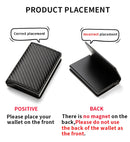 Carteira Porta Cartões Inteligente Anti-Roubo Rfid para Homens e Mulheres