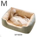 Cama para Gato em Plush Macio e Respirável – Confortável, Aconchegante e Antiestresse (Tamanhos S/M/L)