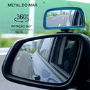 Espelho Retrovisor Auxiliar 360° SEAMETAL – Elimina Pontos Cegos e Facilita Manobras
