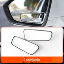 Espelho Auxiliar Retrovisor Convexo HD para Carro | Ponto Cego 360° Ajustável para Rodas e Estacionamento