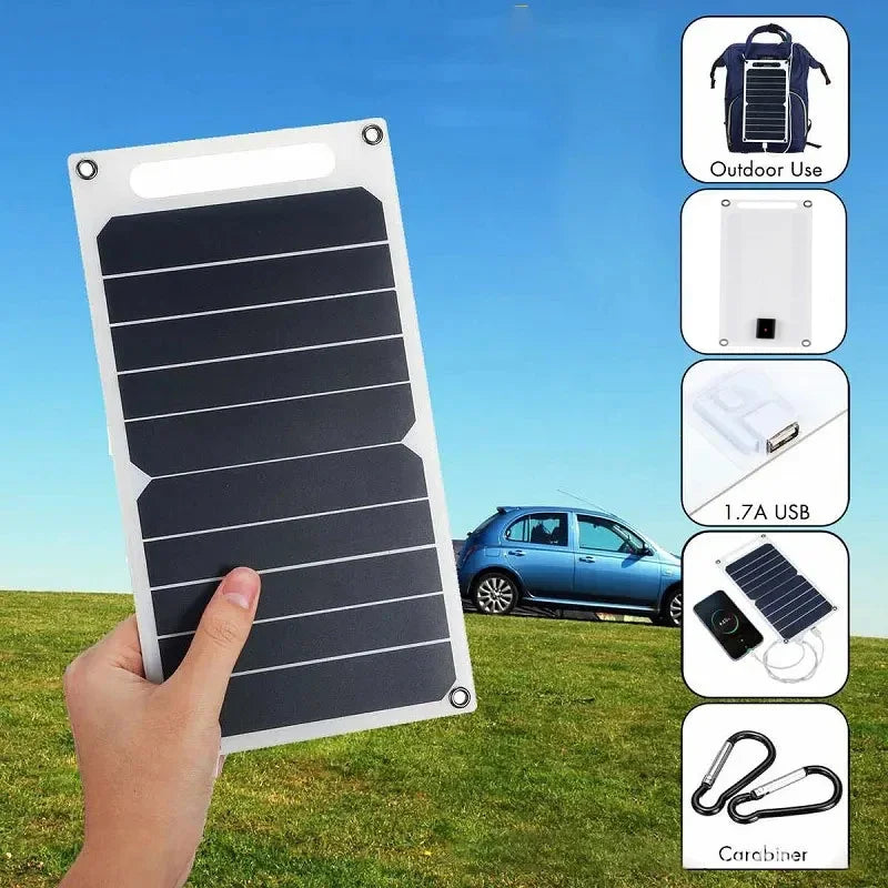 Carregador Celular Painel Solar 30w