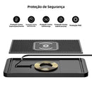 Base de Carregamento Sem Fio 15W para Carro | Antiderrapante, Bloqueio de Calor, Type C / USB QC