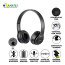 Headphone Wireless P47 - Dobrável - MP3 - SD Card