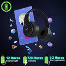 Headphone Wireless P47 - Dobrável - MP3 - SD Card