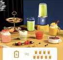 Mini Liquidificador Portátil Recarregável 300ML Para Shakes e Smoothies