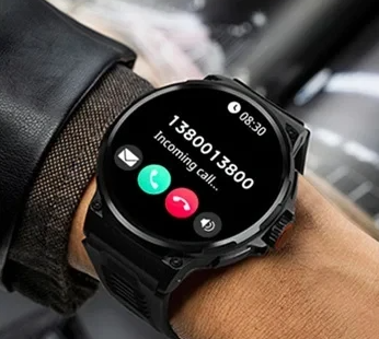 Smartwatch Inteligente Ultra HD de 1,85 Polegadas, GPS Integrado, Telefone, Bluetooth, Bateria de 710 mAh